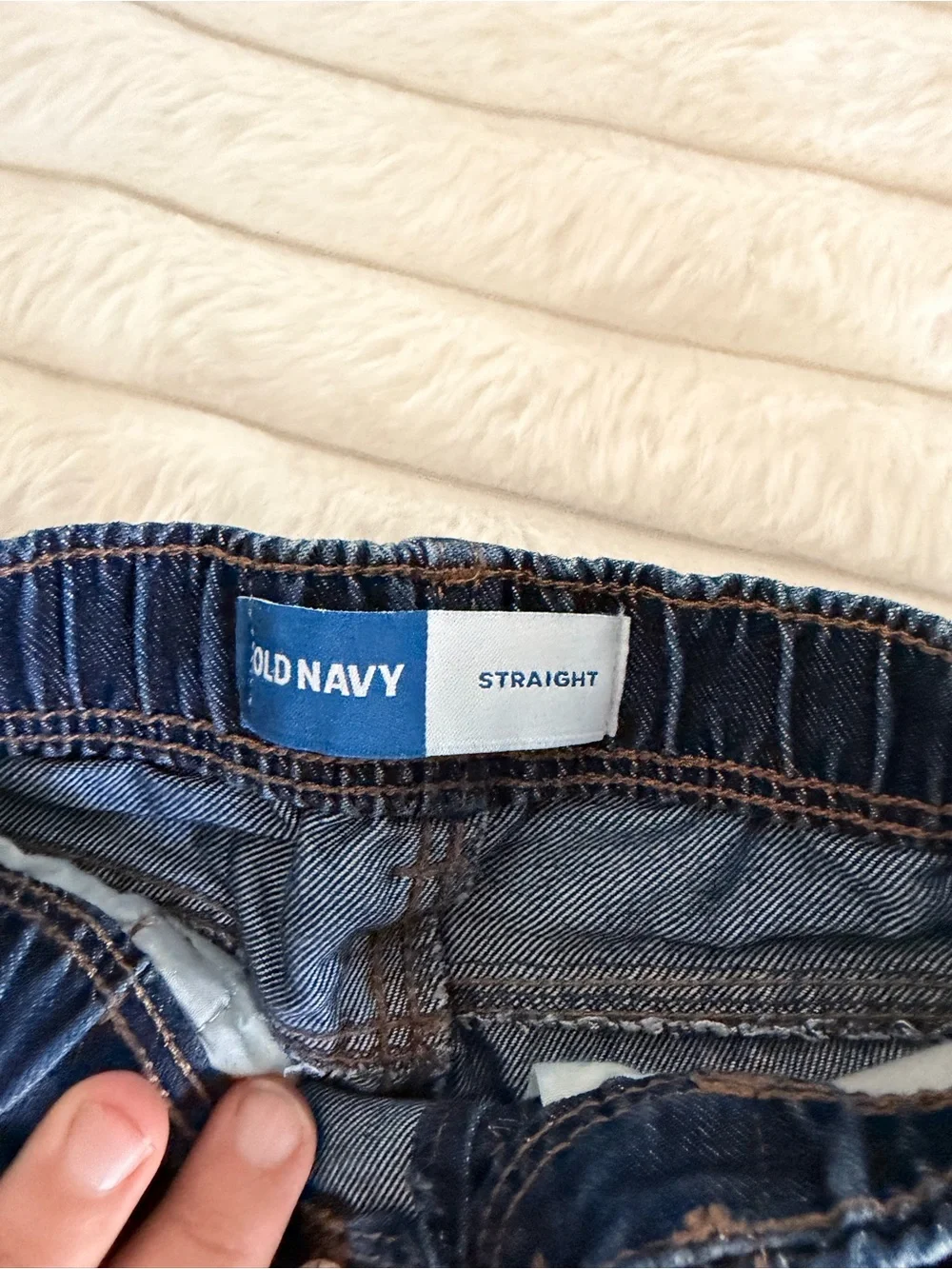 Old Navy Dark Blue Kids Jeans - Straight Leg